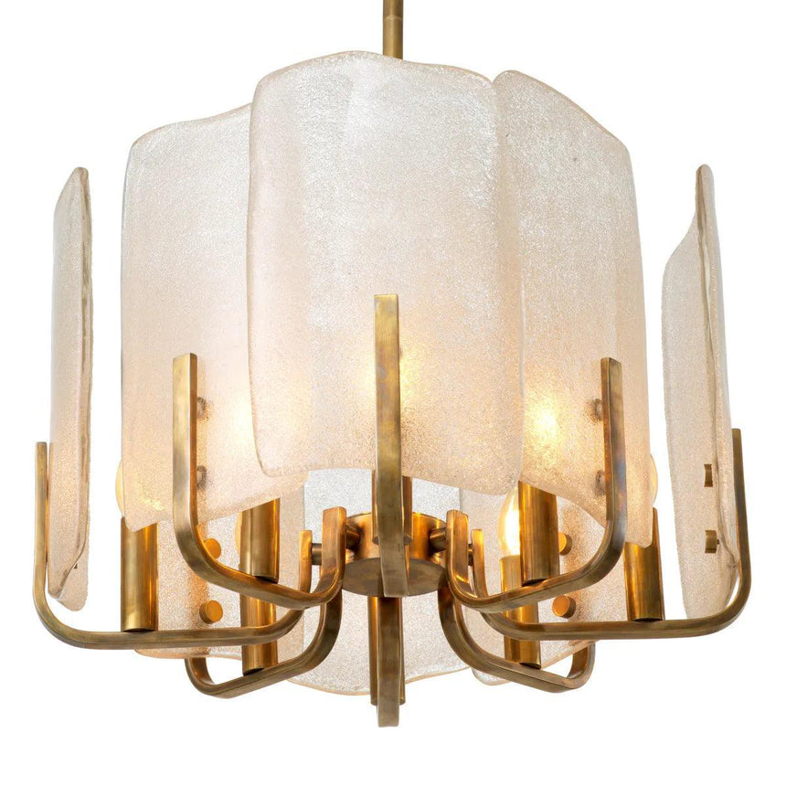 Serrano glass chandelier