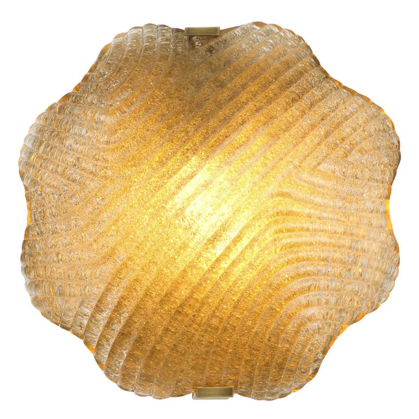 Nuria glass wall lamp