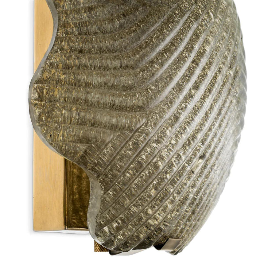 Nuria glass wall lamp