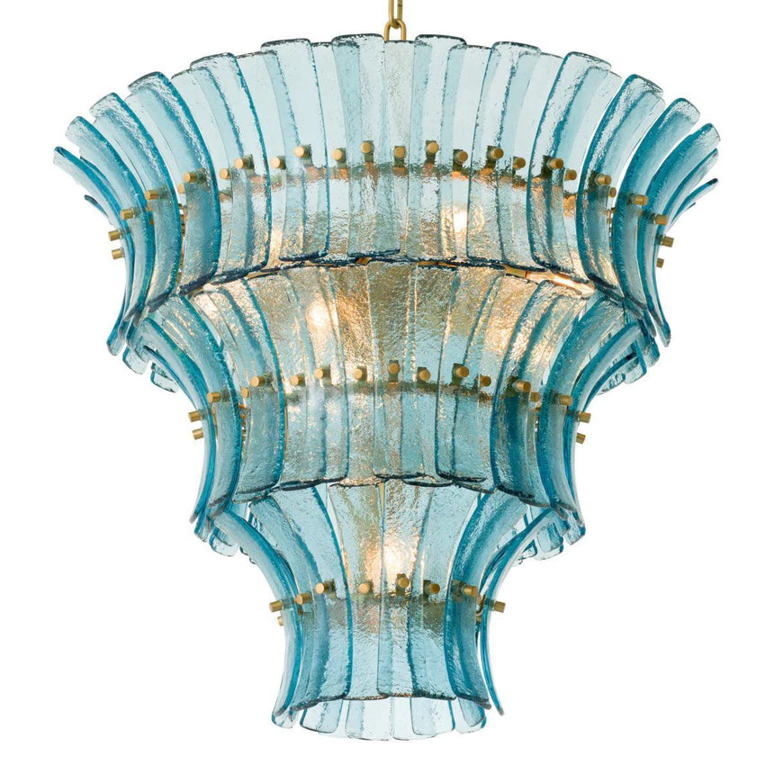 Toscano glass chandelier