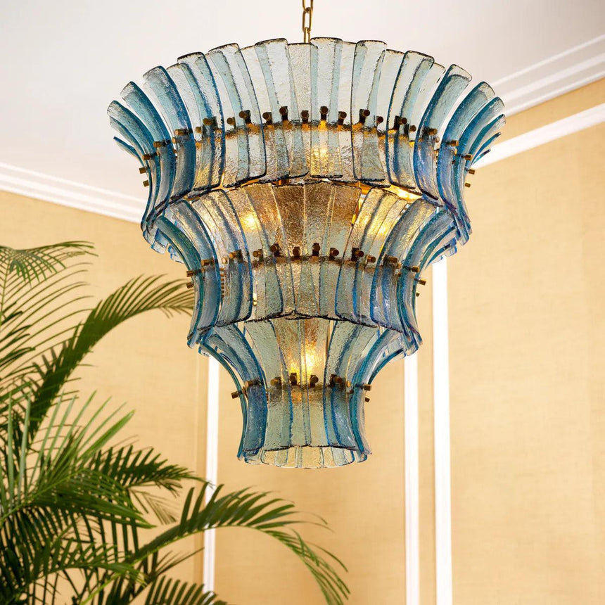 Toscano glass chandelier