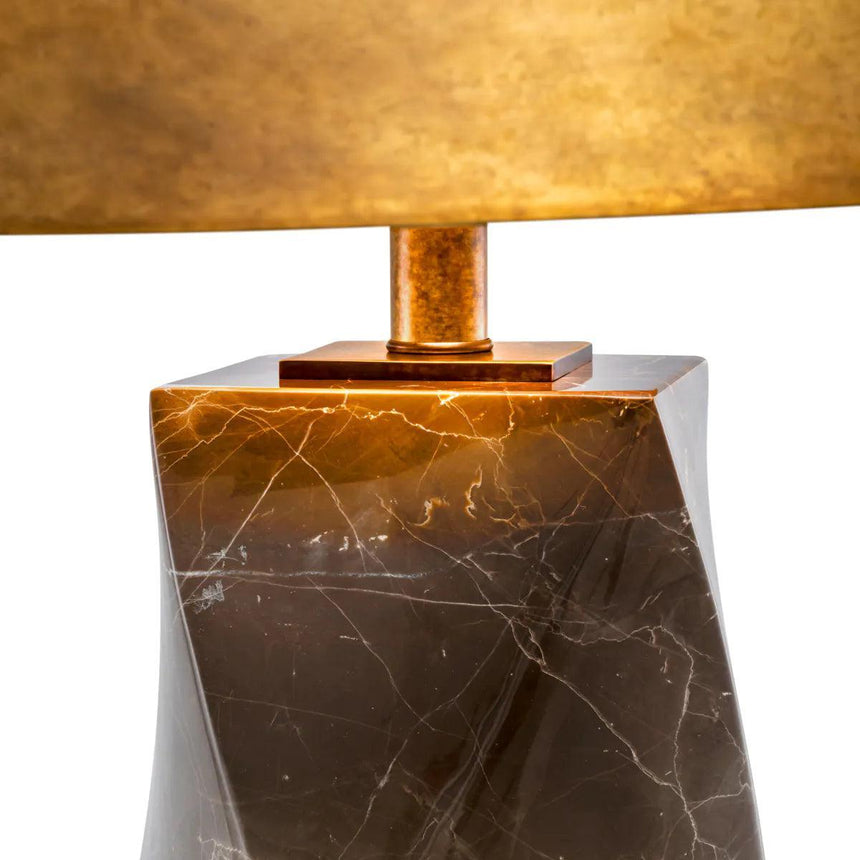Camelia marble table lamp