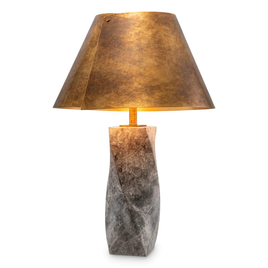 Camelia marble table lamp