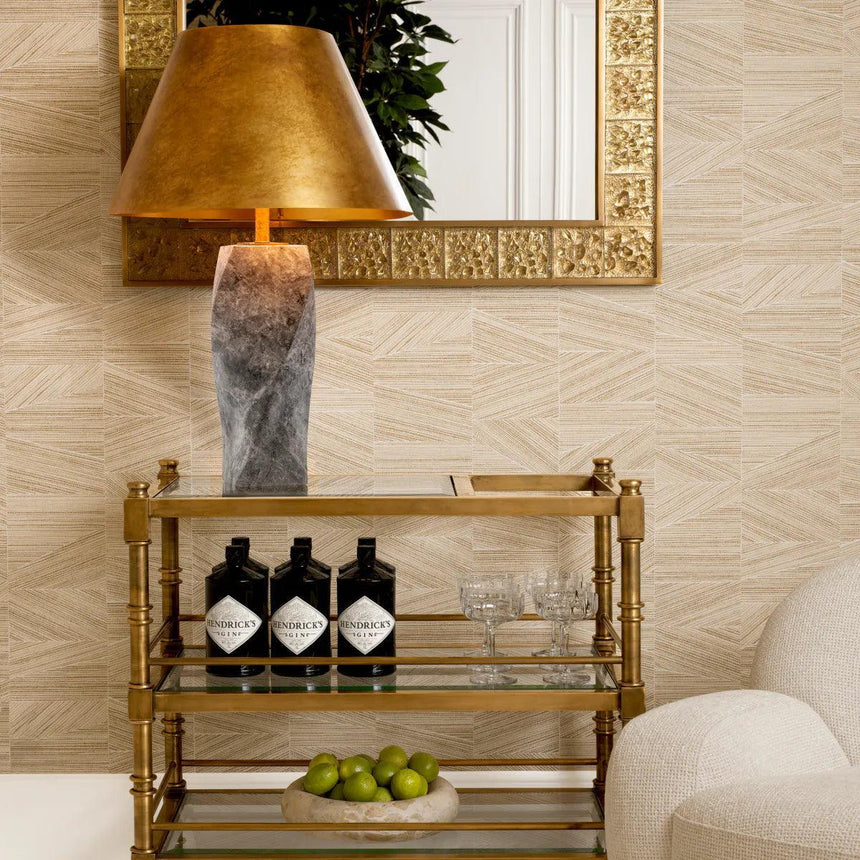 Camelia marble table lamp