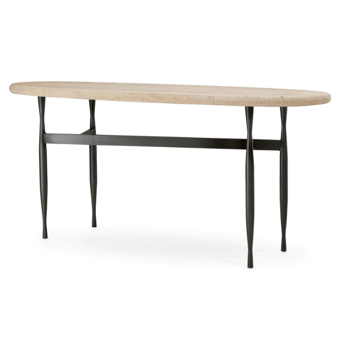 Palermo Limestone Console Table