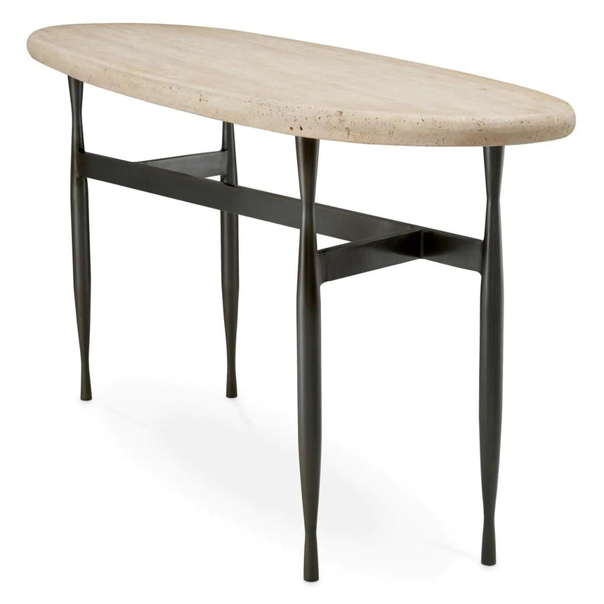 Palermo Limestone Console Table