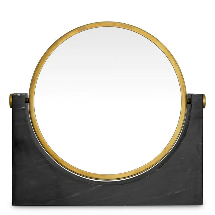 Jasper round metal flower pot medium