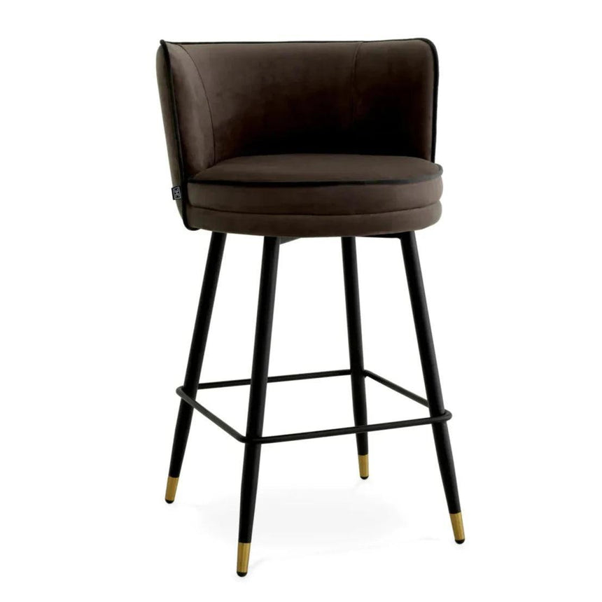 Grenada bársony alacsony bárszék