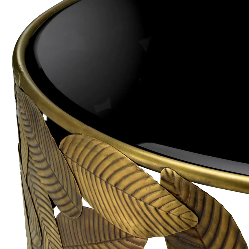 Botanico fém dohányzóasztal Ø101