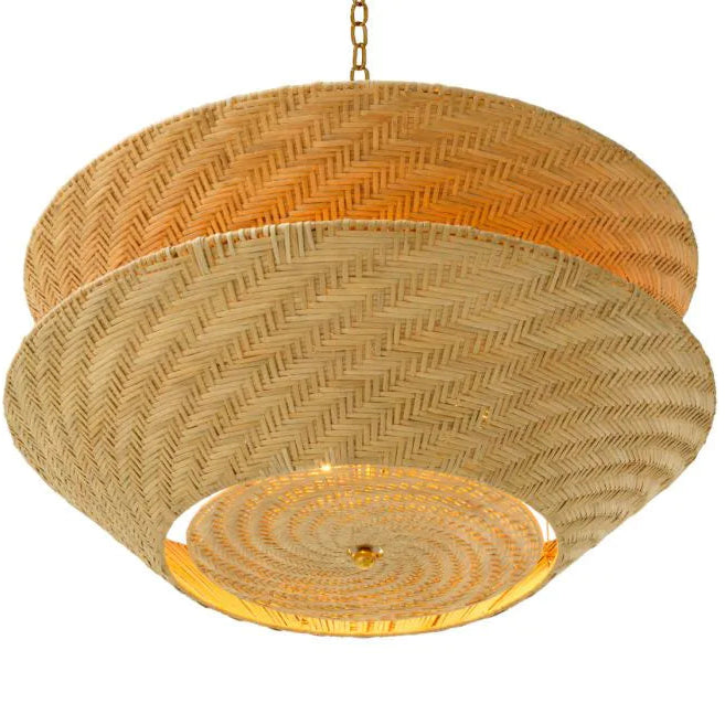 Jasper round metal flower pot medium