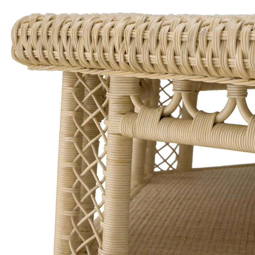 Saba rattan coffee table 120x105