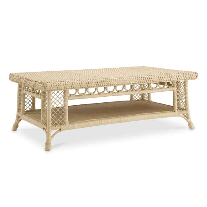 Saba rattan coffee table 140x79