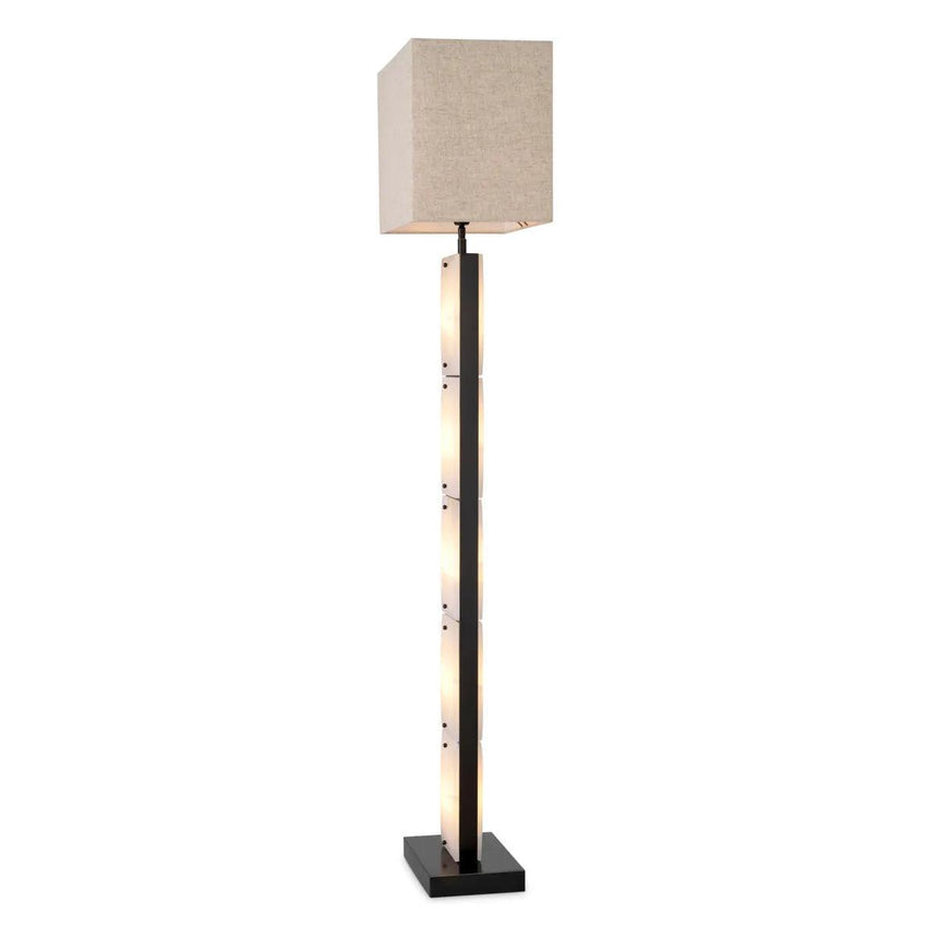 Ortiz plaster floor lamp