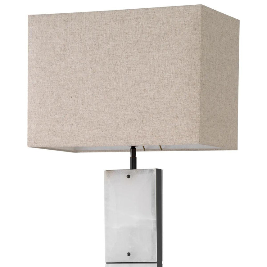 Ortiz plaster floor lamp