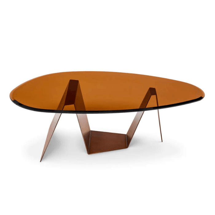Lavello glass coffee table