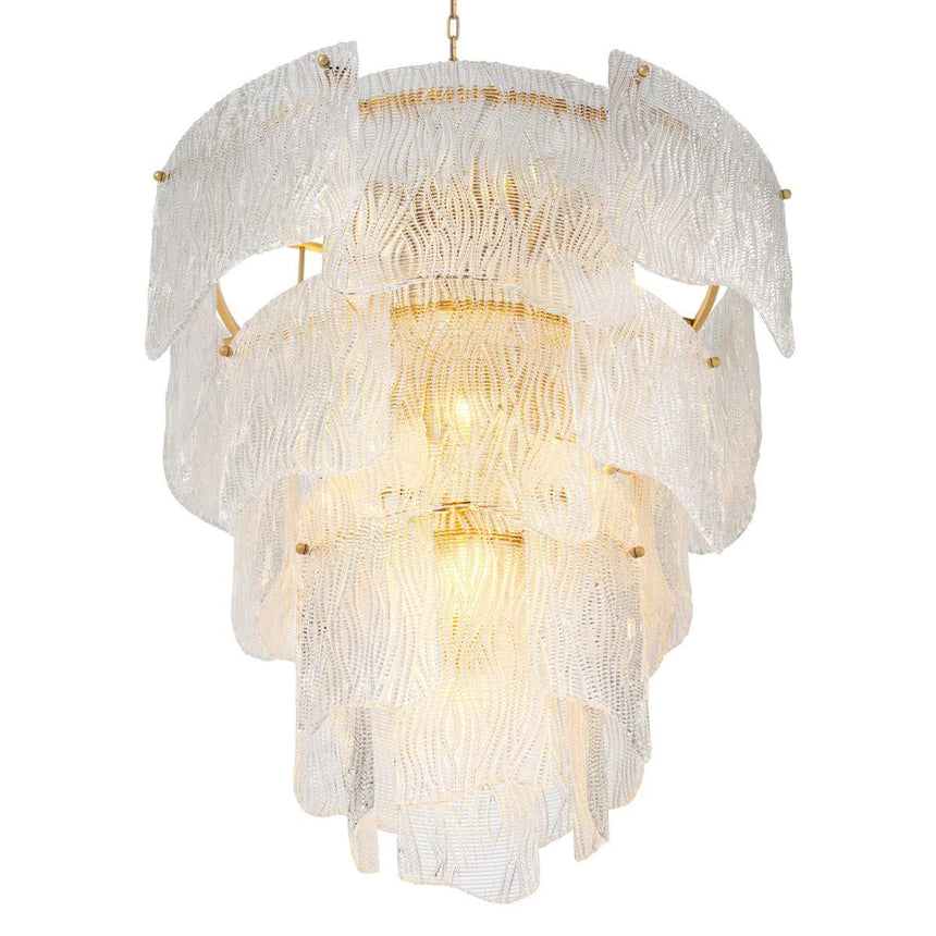 Asinara glass chandelier Ø83