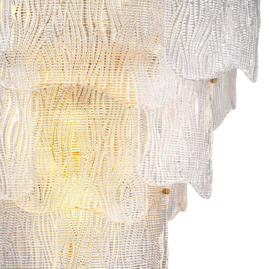 Asinara glass chandelier Ø83
