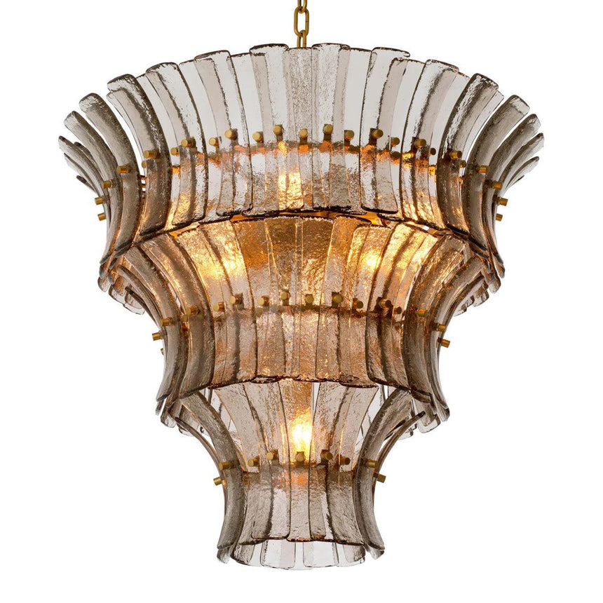 Toscano glass chandelier