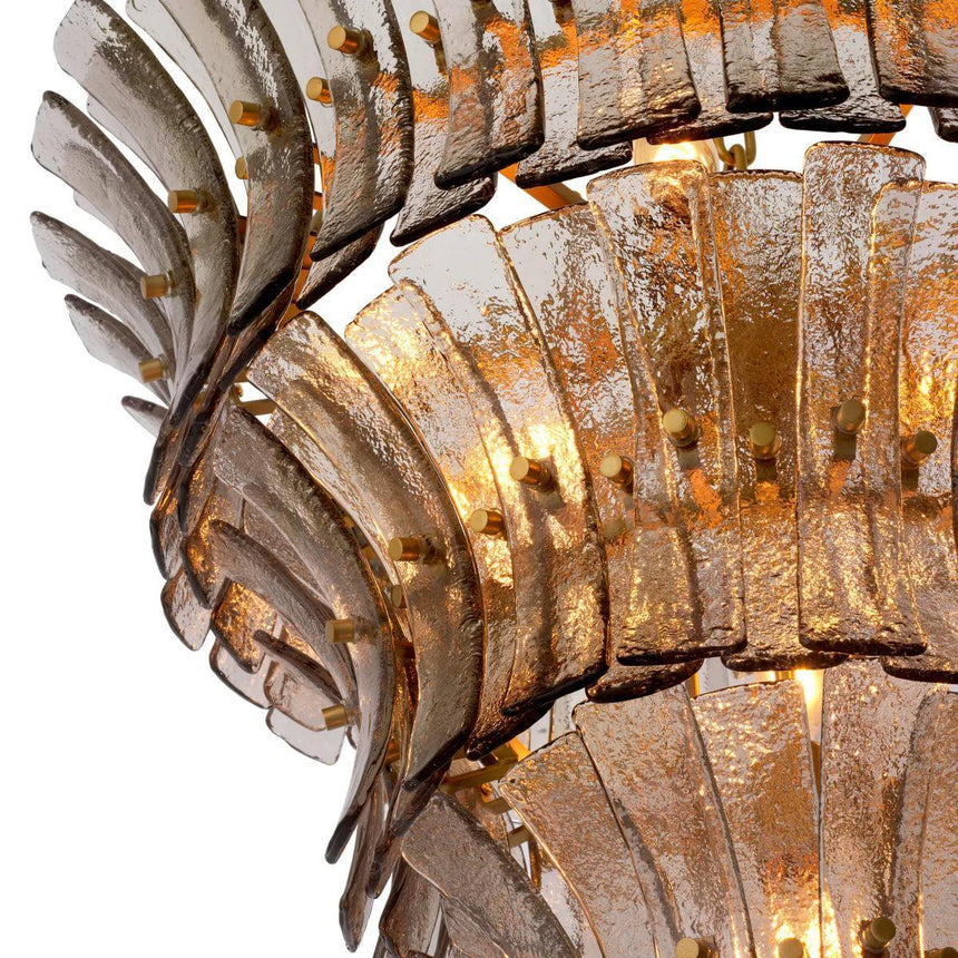 Toscano glass chandelier