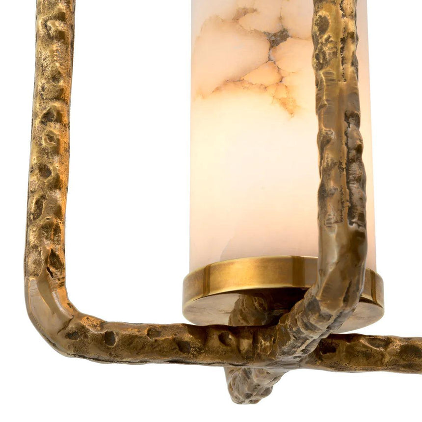 San Lorenzo metal chandelier