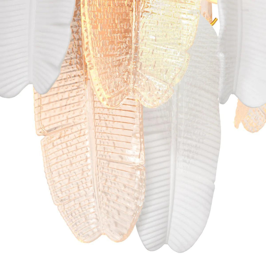 Saint Lucia glass wall lamp