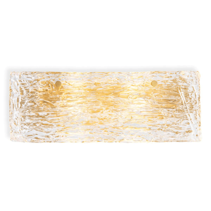 Almeria glass wall lamp