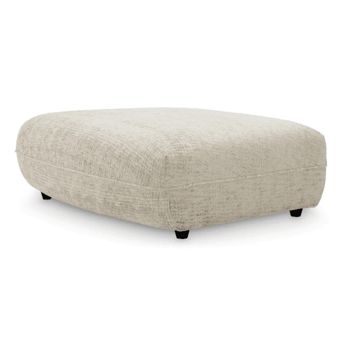Grand Avenue fabric ottoman