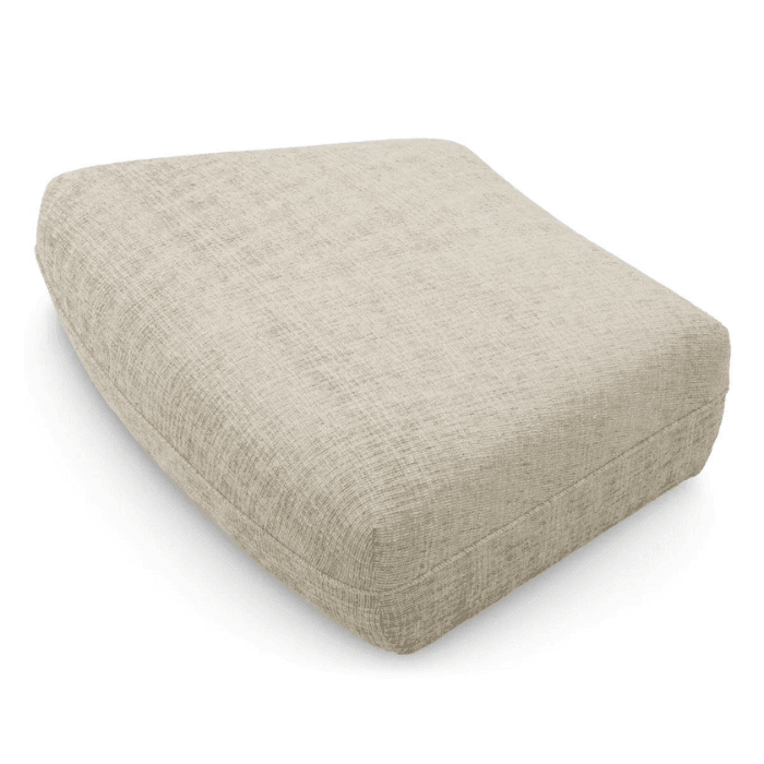 Grand Avenue fabric ottoman