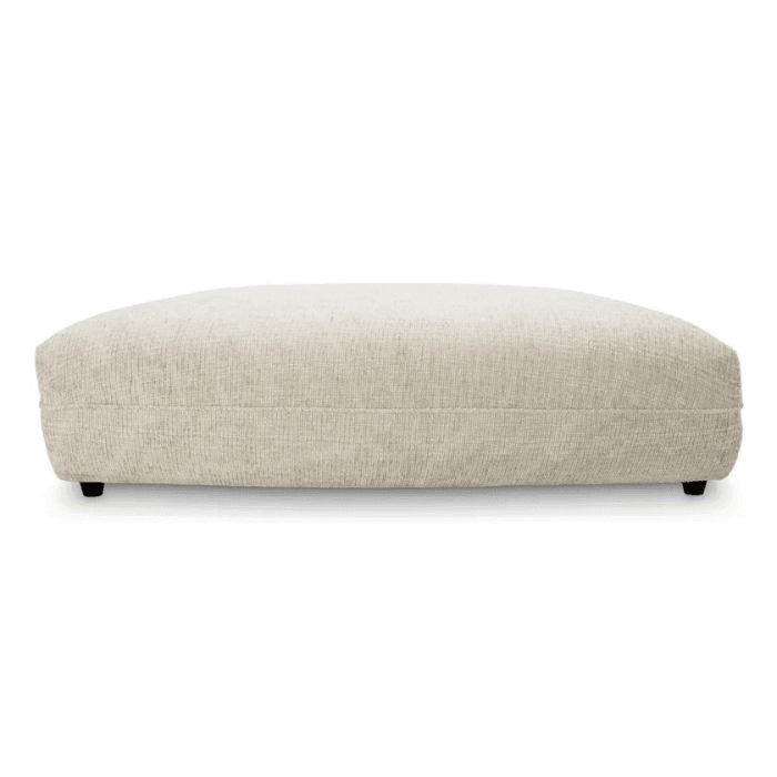 Grand Avenue fabric ottoman