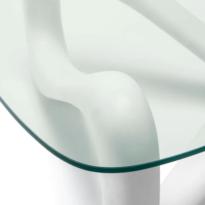 Aventura glass coffee table