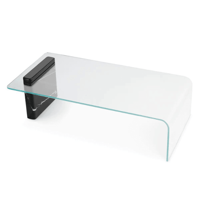 Stonecrest glass coffee table