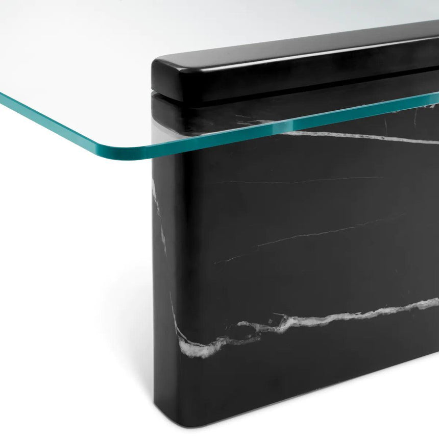 Stonecrest glass coffee table