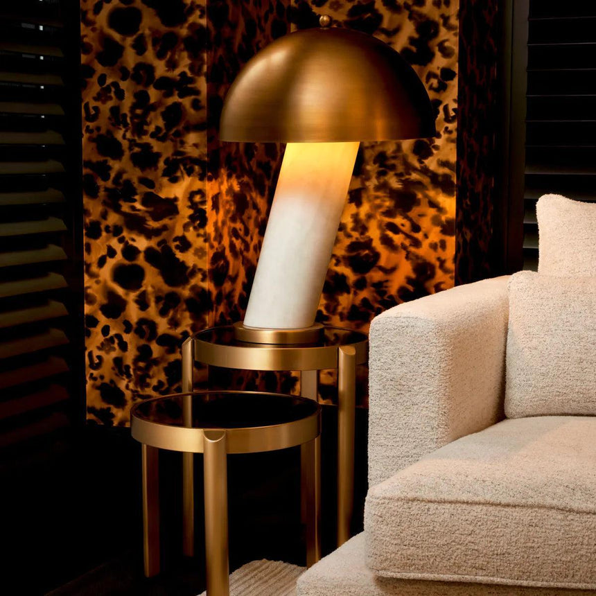 Daniel marble table lamp