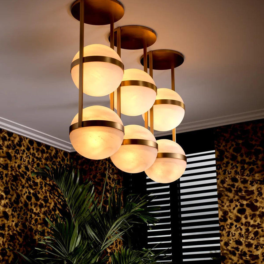 Dover glass pendant lamp