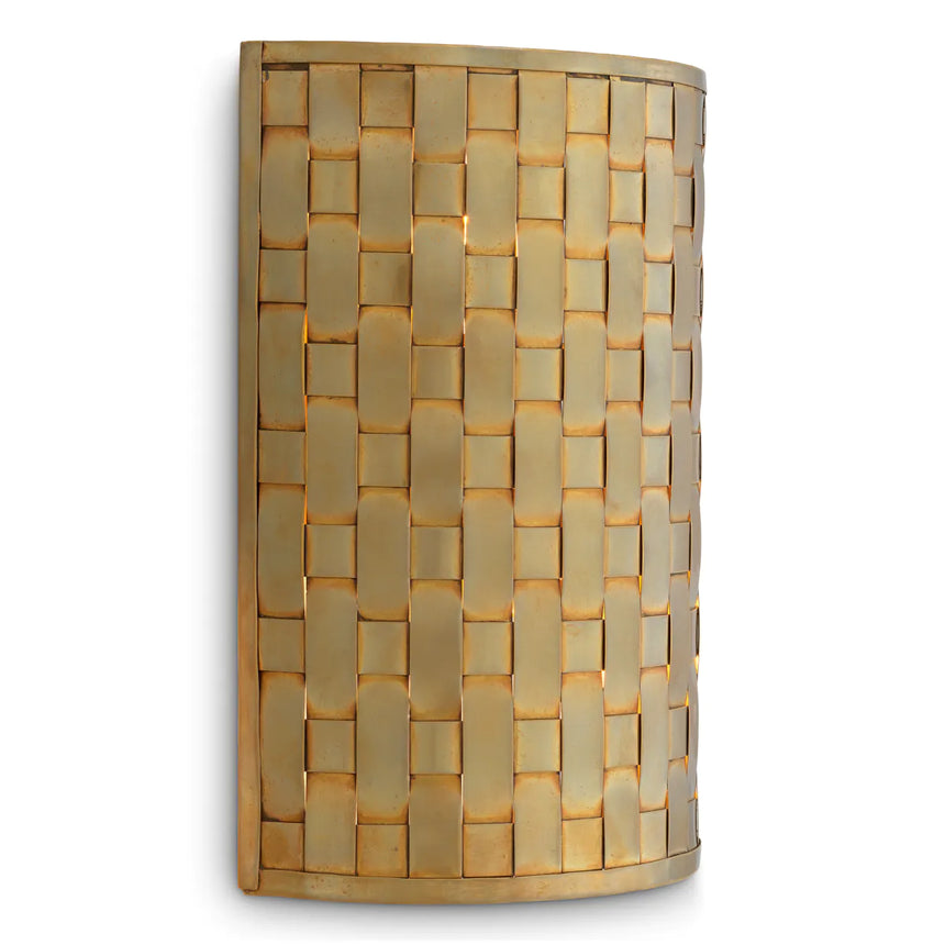 Luciene glass wall lamp