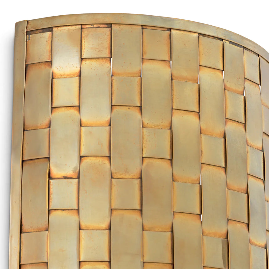 Luciene glass wall lamp
