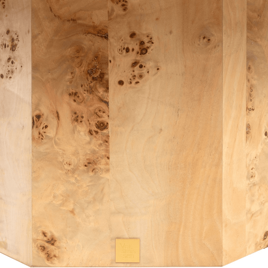 Baka limestone-effect coffee table