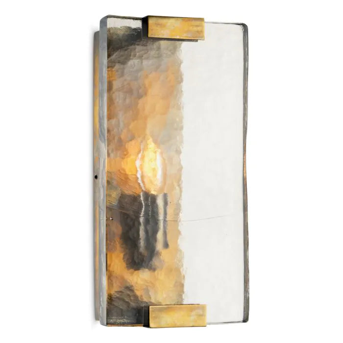 James glass wall lamp
