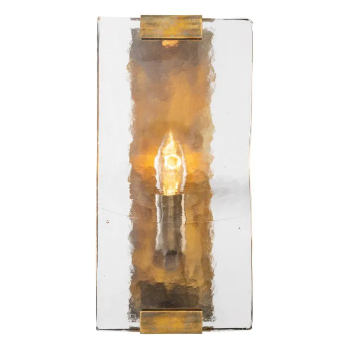 James glass wall lamp