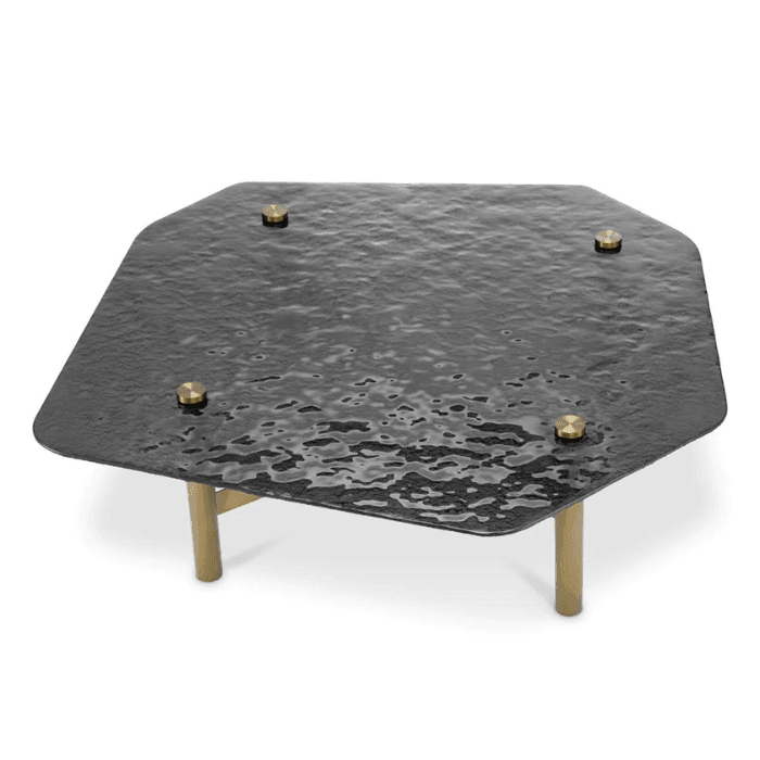 Cortes glass coffee table
