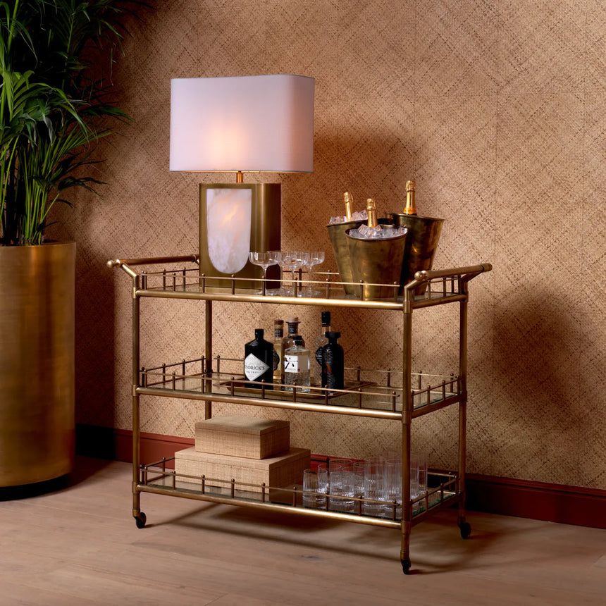 Scarlett üveg zsúrkocsi