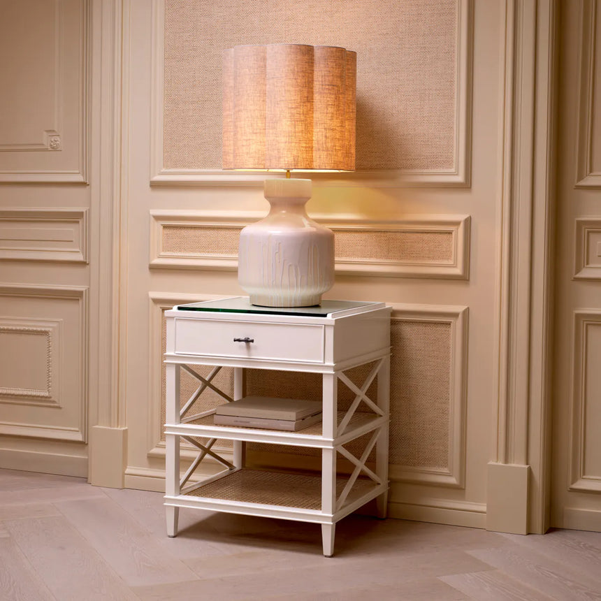 Bahamas wooden bedside table