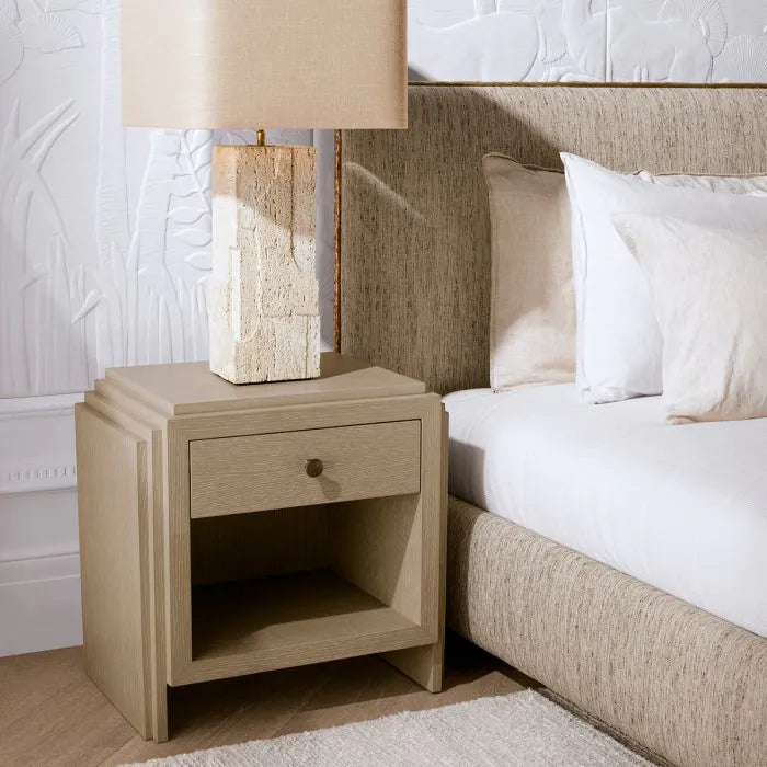 Cabana wooden bedside table