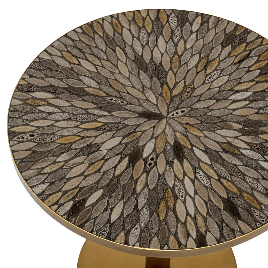 Declan ceramic dining table Ø79.5