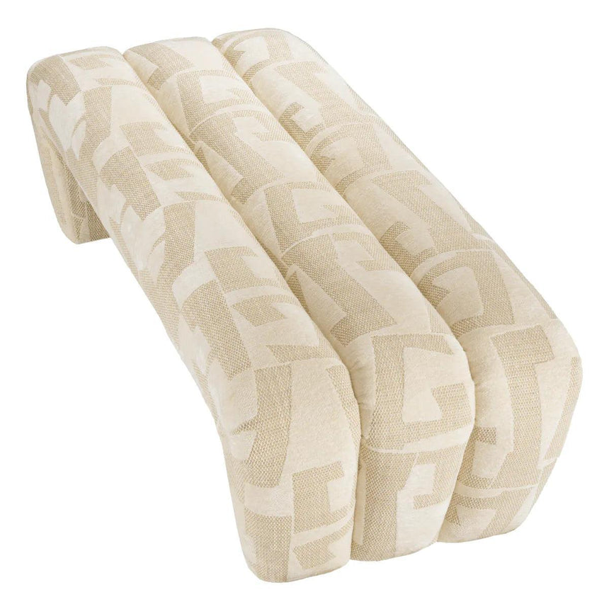 Eastborne fabric bench