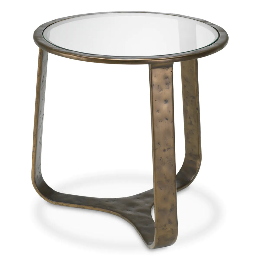 Cambronne metal storage table Ø50
