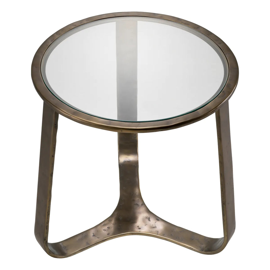 Cambronne metal storage table Ø50