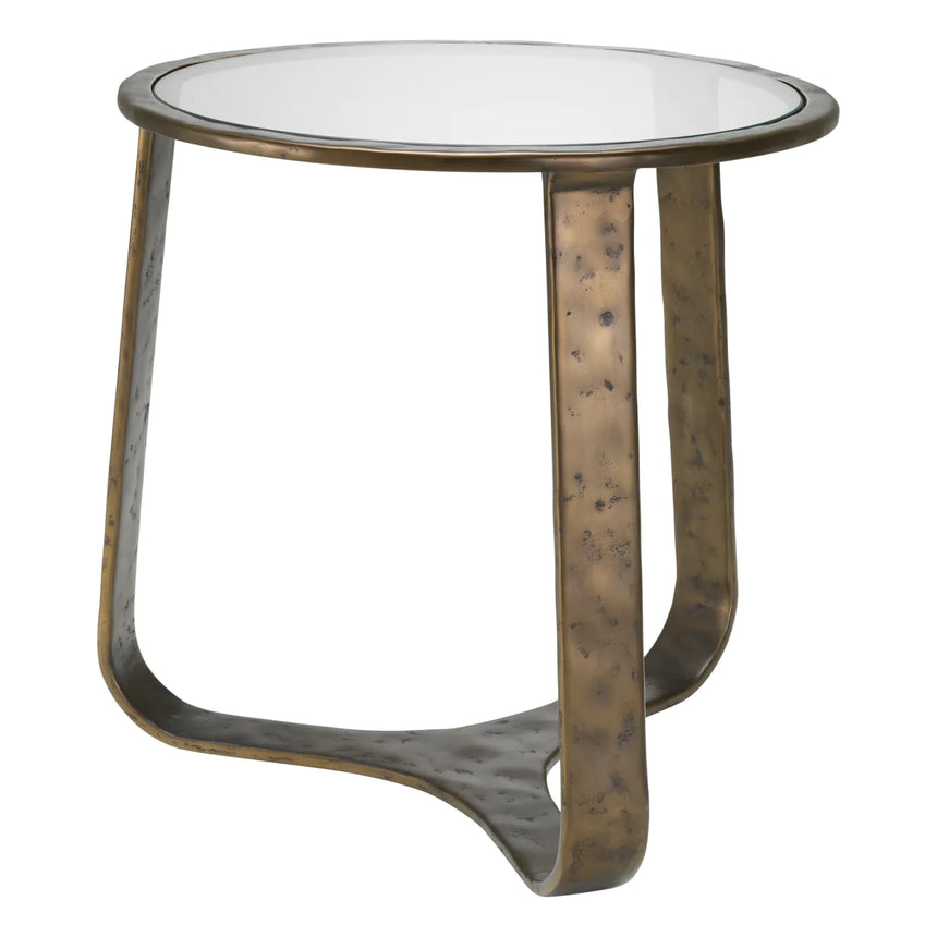 Cambronne metal storage table Ø50