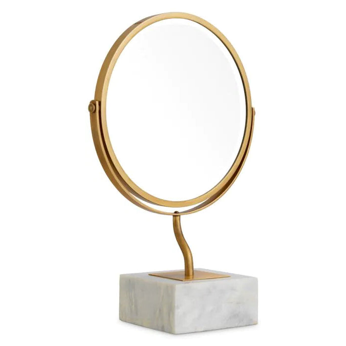 Jasper round metal flower pot medium