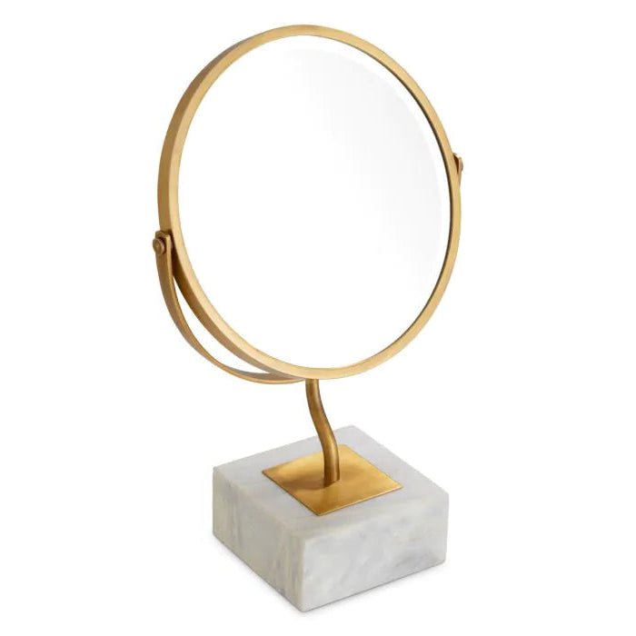 Jasper round metal flower pot medium